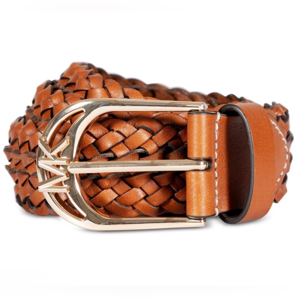 Michael Kors Women’s Braided Leather Belt